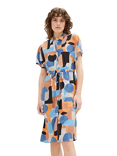 TOM TAILOR Damen 1036667 Kleid, 31817 - Abstract Retro Shapes Design, 42 TOM TAILOR Damen 1036667 Kleid, 31817 - Abstract Retro Shapes Design, 42 von TOM TAILOR