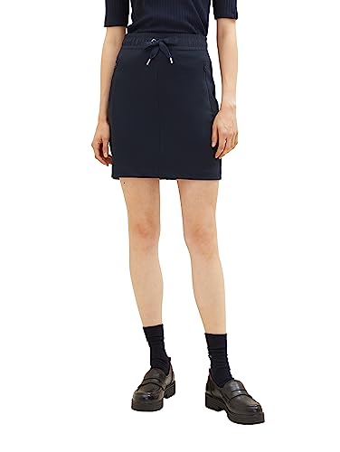 TOM TAILOR Damen 1037699 Basic Rock, 10668-sky Captain Blue, 42 von TOM TAILOR