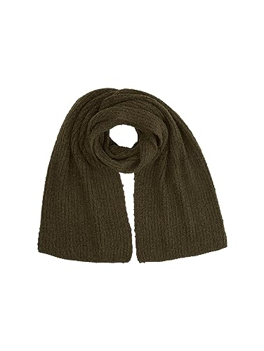 TOM TAILOR Damen 1037731 Schal mit Rippstruktur, 33749-light Cloudy Blue, OneSize von TOM TAILOR