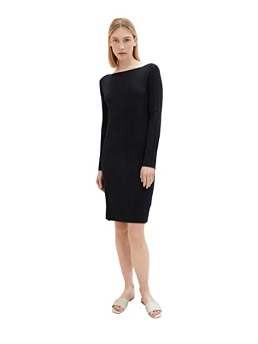 TOM TAILOR Damen 1037792 Kleid mit Rippstruktur, 10668-sky Captain Blue, 36 TOM TAILOR Damen 1037792 Kleid mit Rippstruktur, 10668-sky Captain Blue, 36 von TOM TAILOR