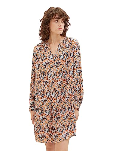 TOM TAILOR Damen 1037925 Tunica Kleid mit Muster, 32369-small Grey tie dye floral, 40 TOM TAILOR Damen 1037925 Tunica Kleid mit Muster, 32369-small Grey tie dye floral, 40 von TOM TAILOR