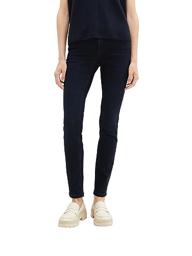 TOM TAILOR Damen 1038521 Alexa Skinny Jeans, 10173-dark Stone Blue Black Denim, 25/32 von TOM TAILOR