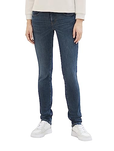 TOM TAILOR Damen 1039845 Alexa Slim Jeans, 10283-stone wash Denim, 30/32 von TOM TAILOR