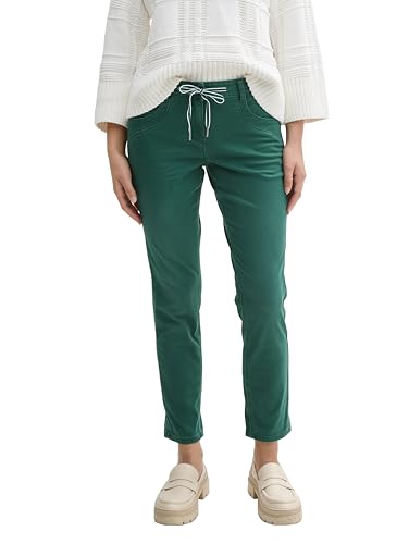 TOM TAILOR Damen 1040963 Hose, 30024-Explorer Green, 34W / 28L von TOM TAILOR