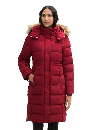 TOM TAILOR Damen 1042915 Jacke, 35930-Deep Red, S von TOM TAILOR