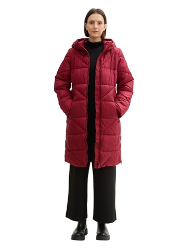 TOM TAILOR Damen 1042916 Jacke, 35930-Deep Red, XXL TOM TAILOR Damen 1042916 Jacke, 35930-Deep Red, XXL von TOM TAILOR