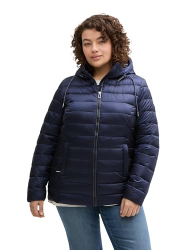 TOM TAILOR Damen 1044963 Jacke, 10668-Sky Captain Blue, 46 Größen von TOM TAILOR