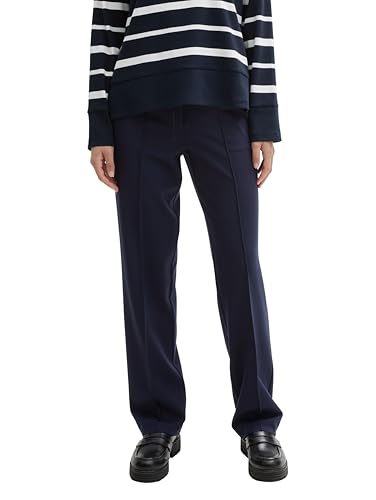 TOM TAILOR Damen 1045428 Hose, 10668-Sky Captain Blue, 32 W/32 L von TOM TAILOR