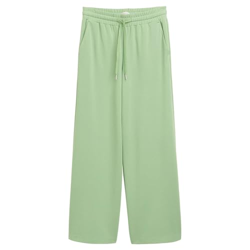 TOM TAILOR Damen 1045835 Hose, 37116-True Green, 46W x 30L von TOM TAILOR