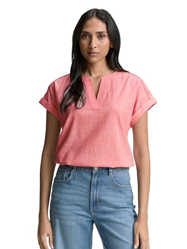 TOM TAILOR Damen 1046189 Bluse, 14980-Rosewood Pink, 40 von TOM TAILOR