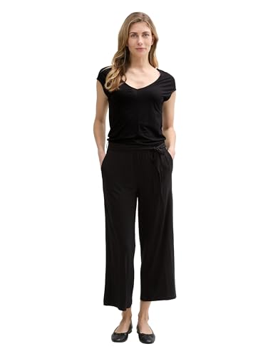 TOM TAILOR Damen 1046423 Jumpsuit, 14482-Deep Black, 38 von TOM TAILOR