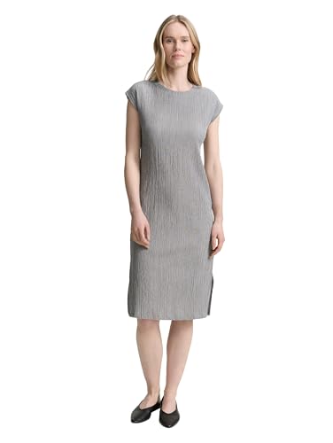 TOM TAILOR Damen 1046470 Kleid, 38001-Deep Black Offwhite Structure, 40 TOM TAILOR Damen 1046470 Kleid, 38001-Deep Black Offwhite Structure, 40 von TOM TAILOR