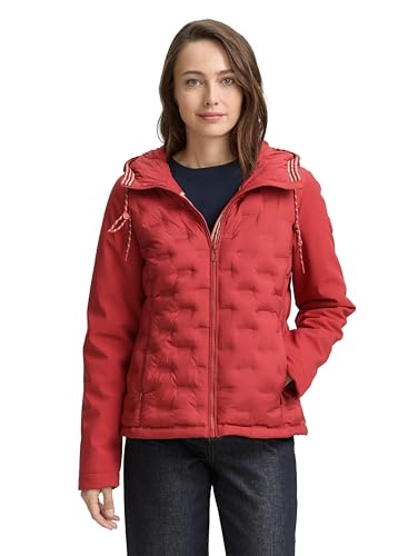 TOM TAILOR Damen 1046596 Jacke, 28124-Dried Pomegranate, XXL von TOM TAILOR