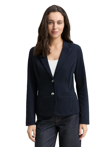 TOM TAILOR Damen 1047595 Blazer, 11019-Lunar Eclipse, XS TOM TAILOR Damen 1047595 Blazer, 11019-Lunar Eclipse, XS von TOM TAILOR