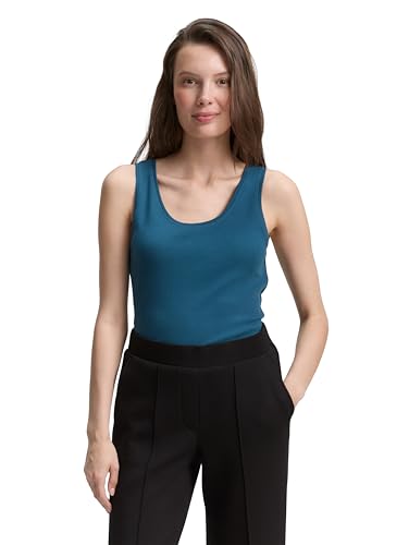 TOM TAILOR Damen 1047733 Top, 13183-Dark Petrol, S TOM TAILOR Damen 1047733 Top, 13183-Dark Petrol, S von TOM TAILOR