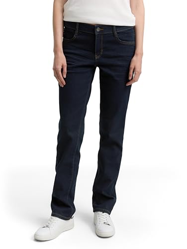 TOM TAILOR Damen 1047849 Jeans, 10115-Clean Rinsed Blue Denim, 33W / 30L von TOM TAILOR