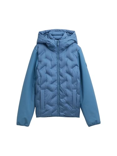 TOM TAILOR Damen 1048120 Jacke, 38224-Real Teal Blue, L von TOM TAILOR