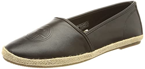 Tom Tailor Damen 5392005 Slipper, Black, 37 EU von TOM TAILOR