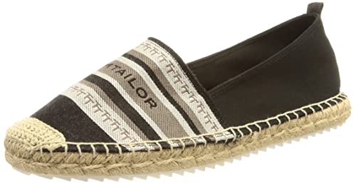 Tom Tailor Damen 3298104 Slipper, Black, 37 EU von TOM TAILOR