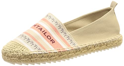 Tom Tailor Damen 3298104 Slipper, beige, 38 EU von TOM TAILOR