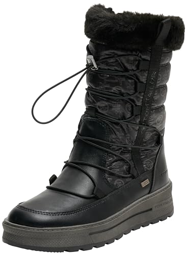 Tom Tailor Damen 4290120011 Schneestiefel, Black, 39 EU Tom Tailor Damen 4290120011 Schneestiefel, Black, 39 EU von TOM TAILOR