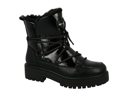 Tom Tailor Damen 4294807 Stiefelette, Black, 40 EU von TOM TAILOR