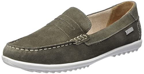 TOM TAILOR Damen 5358001 Flacher Slipper, Khaki, 36 EU von TOM TAILOR