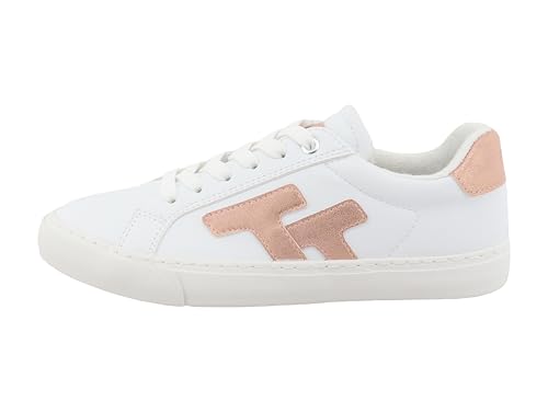 Tom Tailor Damen 5390590004 Sneaker, White-Rose-Gold, 36 EU von TOM TAILOR