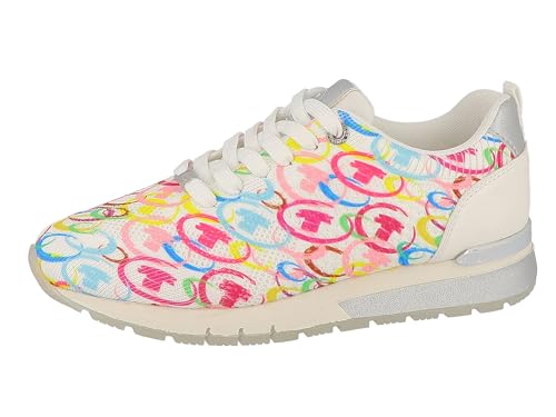 TOM TAILOR Damen 5391102 Sneaker, White Multi, 37 EU von TOM TAILOR