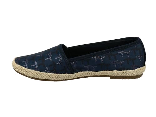 TOM TAILOR Damen 5392003 Flacher Slipper, Navy, 36 EU von TOM TAILOR