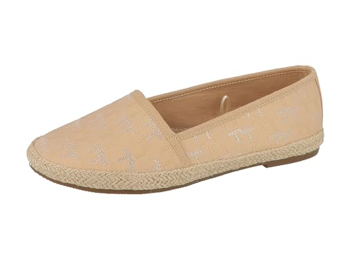 TOM TAILOR Damen 5392003 Flacher Slipper, Sand, 38 EU von TOM TAILOR