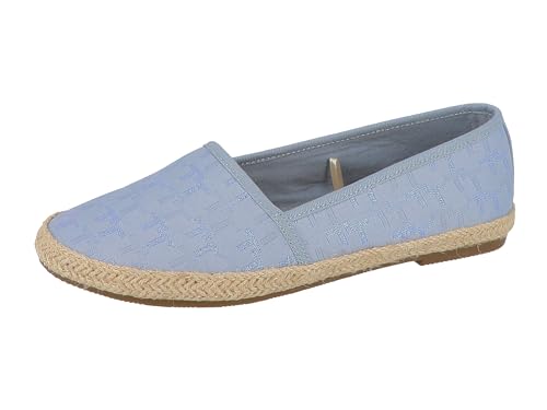 TOM TAILOR Damen 5392003 Flacher Slipper, Sky, 37 EU von TOM TAILOR