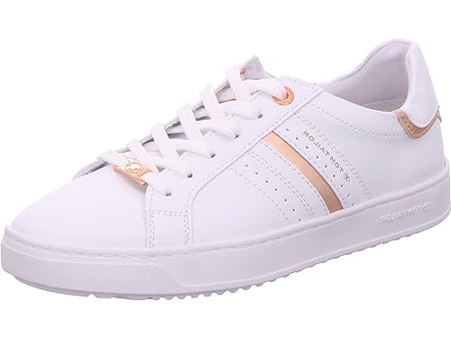 TOM TAILOR Damen 5394711 Sneaker, Weiß, 37 EU von TOM TAILOR