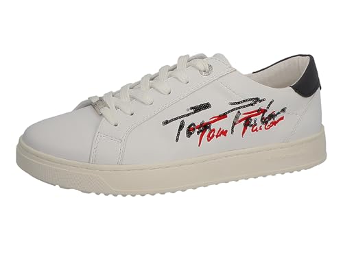 TOM TAILOR Damen 5394713 Sneaker, Weiß, 41 EU TOM TAILOR Damen 5394713 Sneaker, Weiß, 41 EU von TOM TAILOR