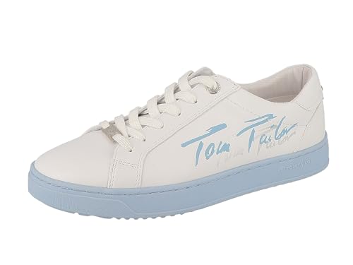 TOM TAILOR Damen 5394714 Sneaker, White Bblue, 42 EU von TOM TAILOR