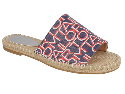 TOM TAILOR Damen 5396202 Flacher Slipper, Navy White Red, 39 EU TOM TAILOR Damen 5396202 Flacher Slipper, Navy White Red, 39 EU von TOM TAILOR