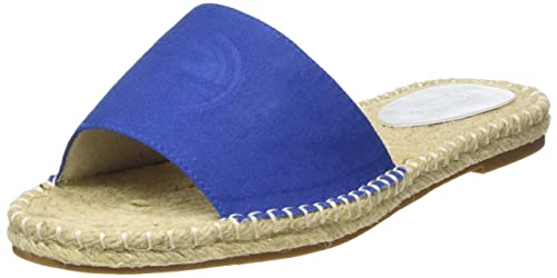 TOM TAILOR Damen 5396203 Flacher Slipper, Royal, 36 EU von TOM TAILOR