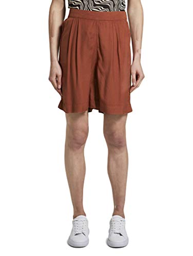 TOM TAILOR Damen Alexa Capri Hose, 16058-saddle Brown, 34 von TOM TAILOR