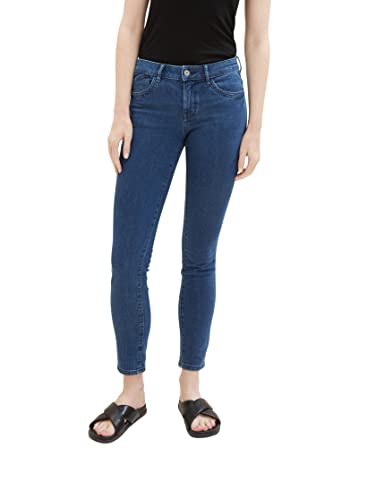 TOM TAILOR Damen 1038683 Alexa Skinny Jeans, 10281-mid Stone wash Denim, 34/30 von TOM TAILOR