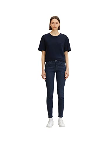 TOM TAILOR Damen Alexa Skinny Jeans 1032663, 10114 - Clean Dark Stone Blue Denim, 25W / 32L von TOM TAILOR