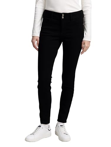 TOM TAILOR Damen 1024688 Alexa Skinny Jeans, 10270 - Black Black Denim, 26W / 32L EU von TOM TAILOR