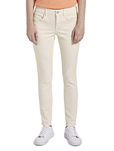 TOM TAILOR Damen Alexa Slim Jeans,29W / 32L,23304 - Soft Vanilla von TOM TAILOR