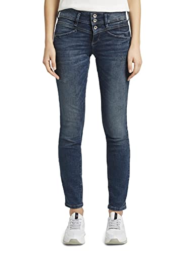 TOM TAILOR Damen Alexa Slim Jeans mit Bio-Baumwolle von TOM TAILOR