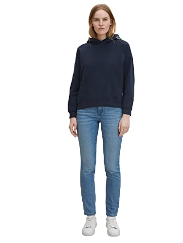 TOM TAILOR Damen Alexa Slim Jeans 10622022 Alexa Slim, 10151 - Light Stone Bright Blue Denim, 30W / 32L von TOM TAILOR