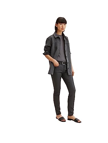 TOM TAILOR Damen Alexa Slim Jeans mit Coating-Effekt von TOM TAILOR