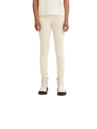 TOM TAILOR Damen Alexa Slim Samthose 1034190, 28130 - Soft Buttercream, 32W / 30L von TOM TAILOR