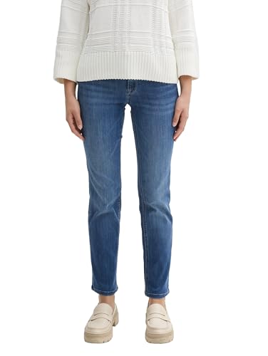 TOM TAILOR Denim TTAEDAN Straight Fit Jeans, Black Black Denim, 30/30 von TOM TAILOR