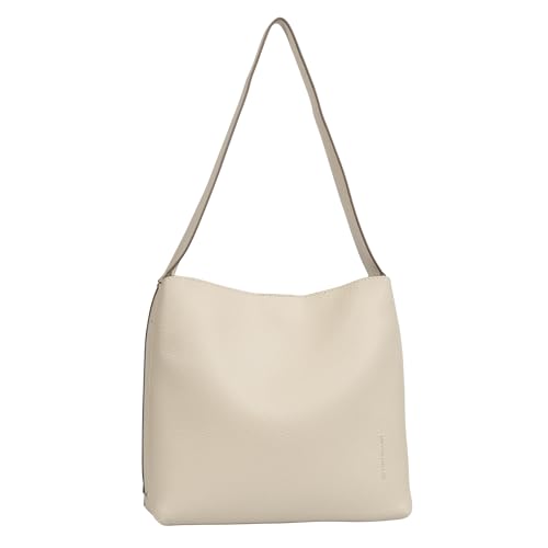 TOM TAILOR Angie Damen Hobo Bag Schultertasche Mittelgroß Weiß von TOM TAILOR