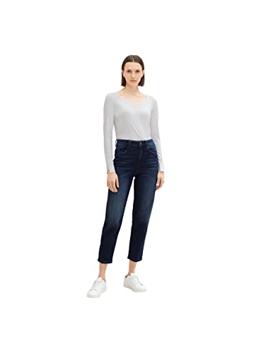 TOM TAILOR Damen Barrel Jeans 1034223, 10282 - Dark Stone Wash Denim, 36W / 28L TOM TAILOR Damen Barrel Jeans 1034223, 10282 - Dark Stone Wash Denim, 36W / 28L von TOM TAILOR