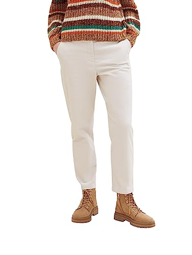 TOM TAILOR Damen 1039904 Basic Chino Hose, 16339-clouds Grey, 44/28 TOM TAILOR Damen 1039904 Basic Chino Hose, 16339-clouds Grey, 44/28 von TOM TAILOR